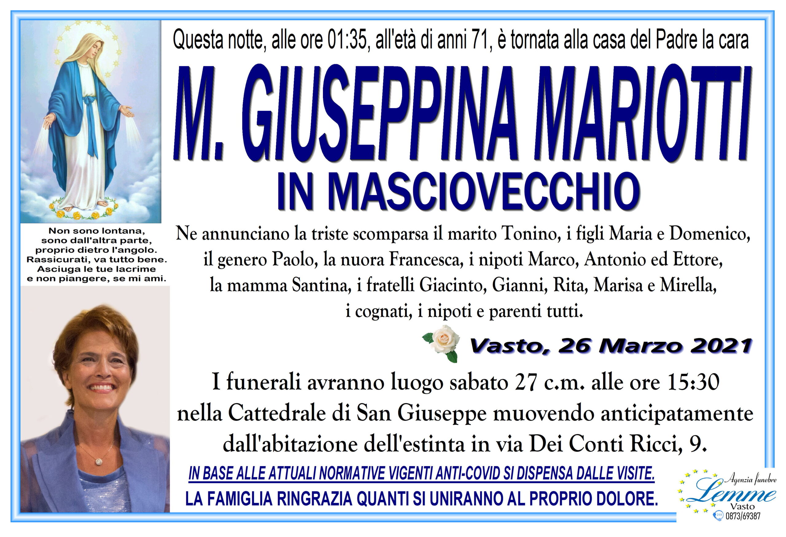 M. GIUSEPPINA MARIOTTI